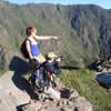 Huayna Picchu eine Herausforderung für die Besucher