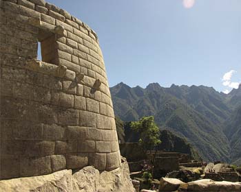 Sonnentempel in Machu Picchu